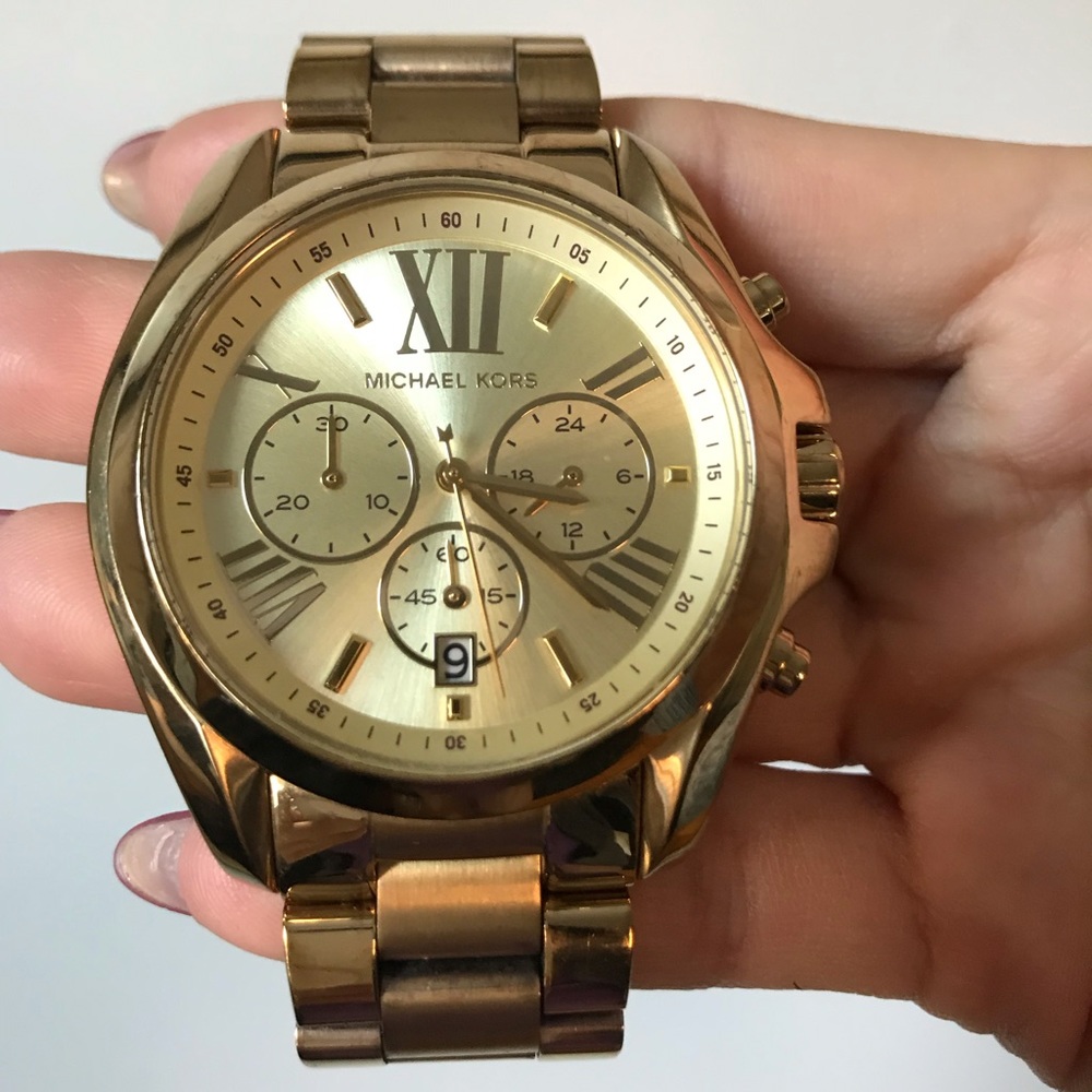 Michael Kors Bradshaw - Gold Watch - Picture 2 of 6
